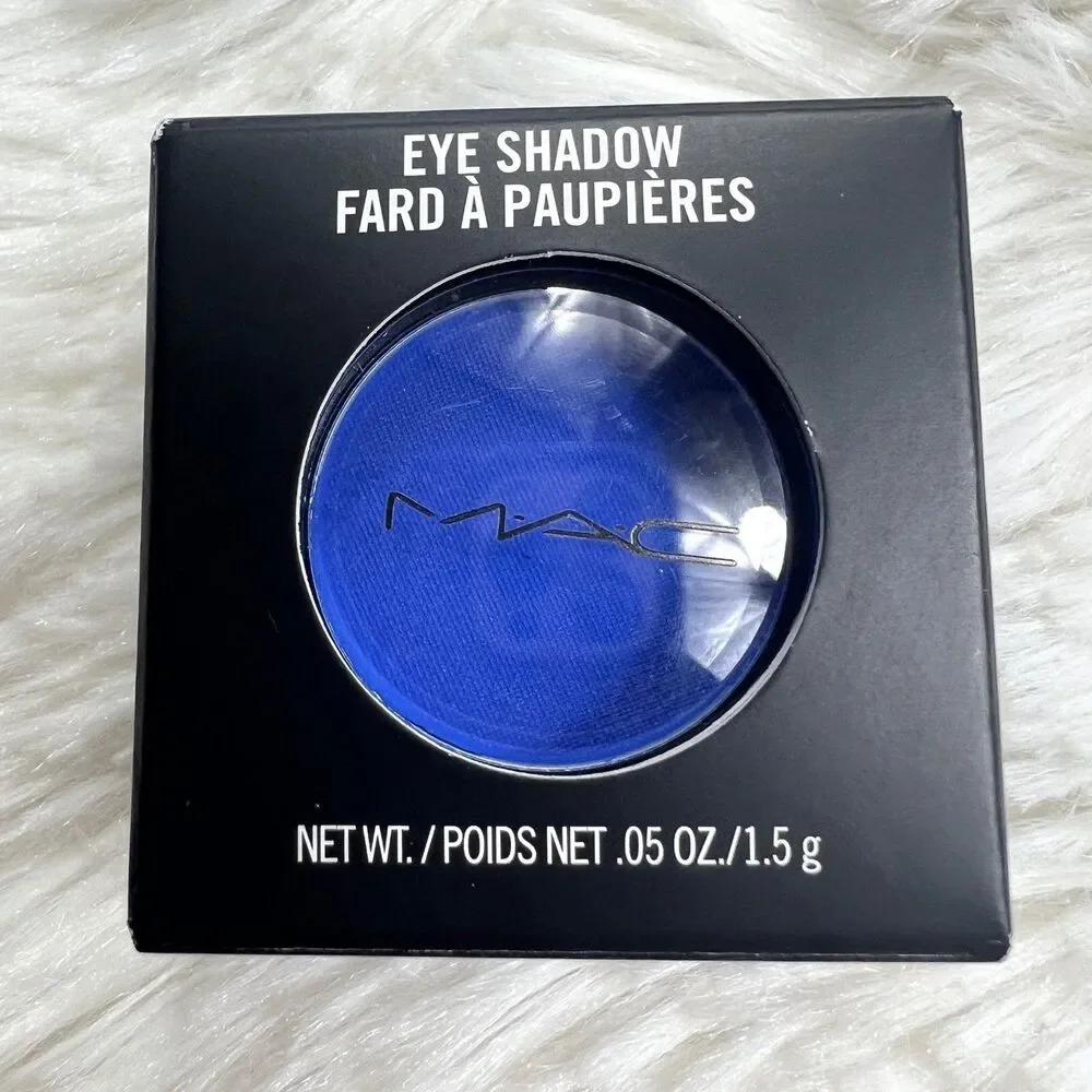 MAC Atlantic Blue Matte Eye Shadow Single Cobalt Blue 0.05oz 1.5g NIB